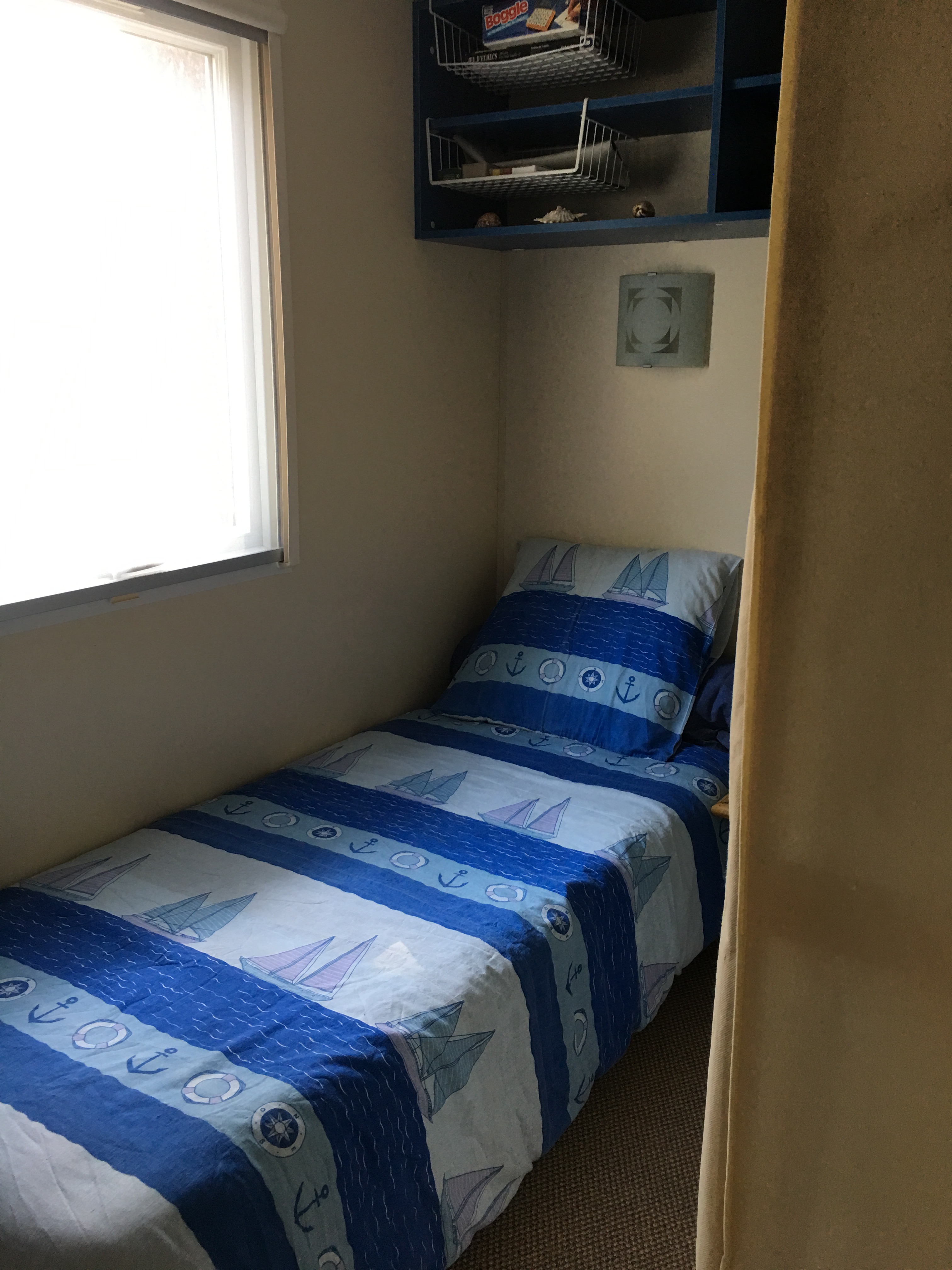 chambre bleue